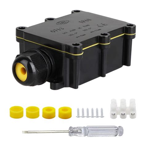 ip68 waterproof external electrical junction box|ip68 cable connectors at wickes.